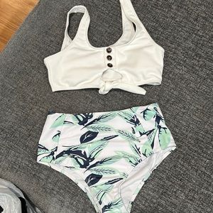 SHEIN bathing suit. Never worn.  Top and bottom are size S.